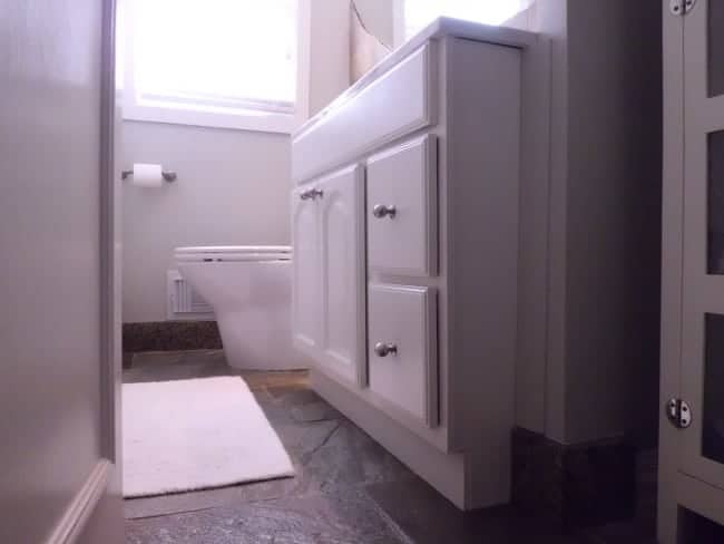 Painting My Bathroom Vanity | Chatfield Court.com