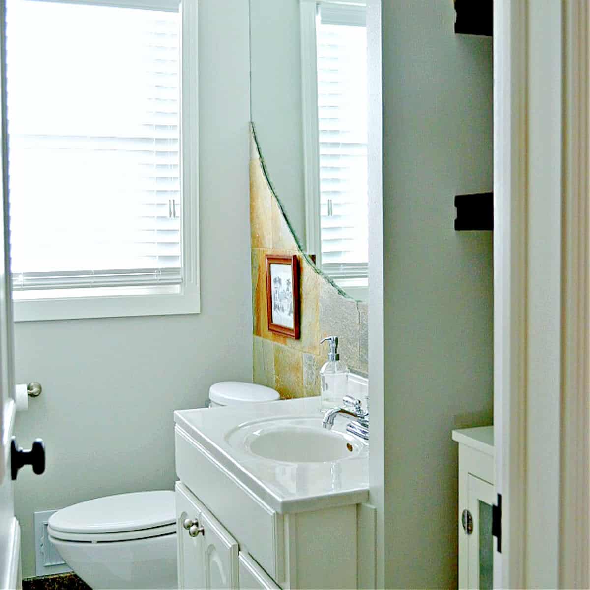 Bathroom Redo Details and Space-Saving Ideas