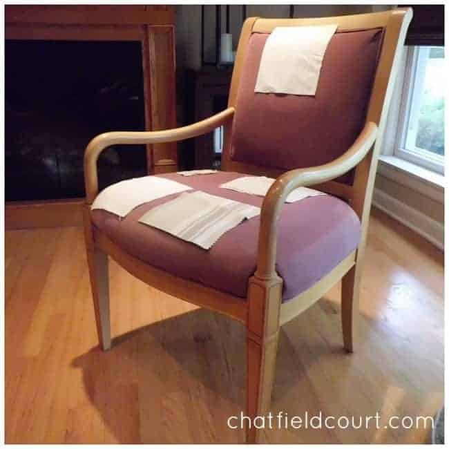 Reupholstering a Chair | www.chatfieldcourt.com