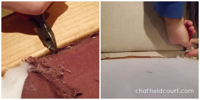 Reupholstering a Chair | www.chatfieldcourt.com