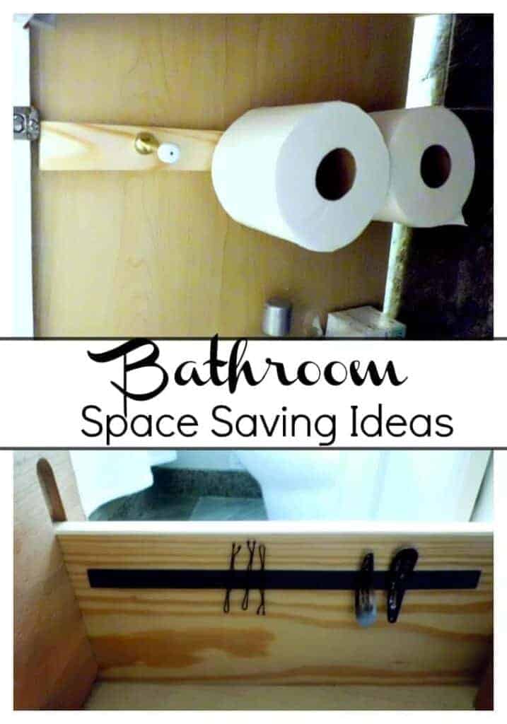Bathroom organization and space saving ideas. | www.chatfieldcourt.com