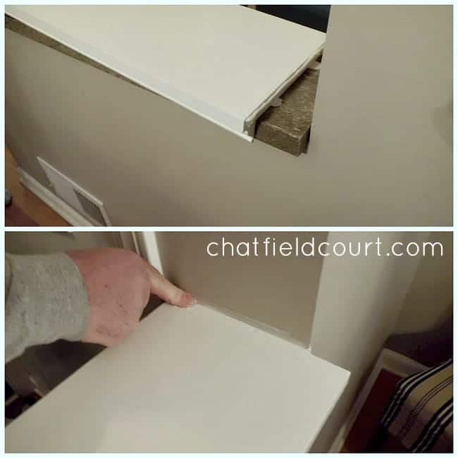 Capping a Knee Wall | www.chatfieldcourt.com