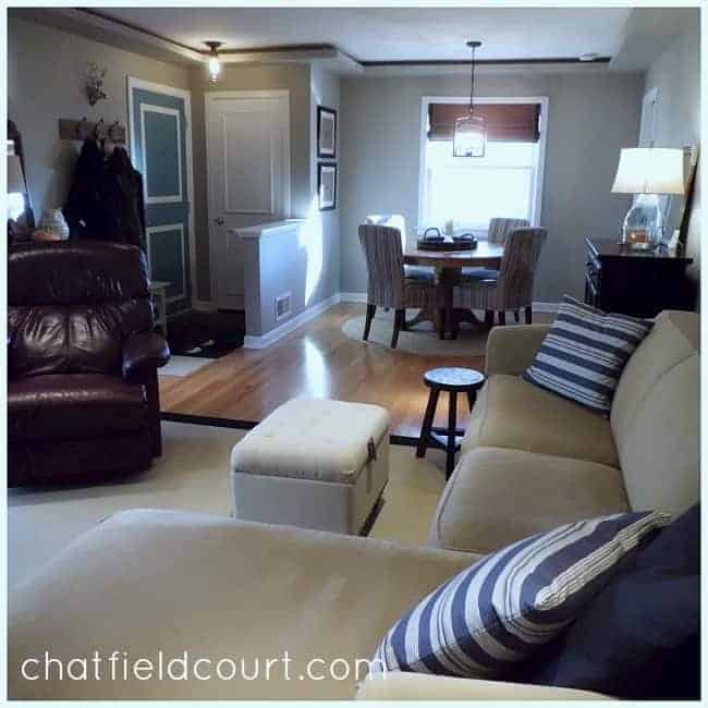 My Living/Dining/Entry Redo | www.chatfieldcourt.com