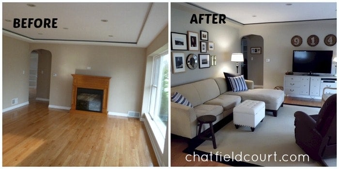 My Living/Dining/Entry Redo | www.chatfieldcourt.com