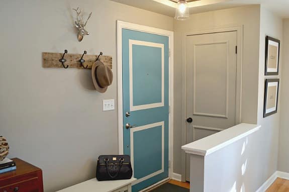 Painting a Door the Same Color as Your Walls