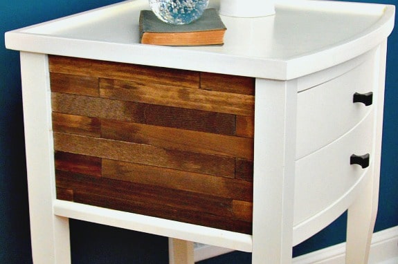 DIY Rustic Nightstand Makeover