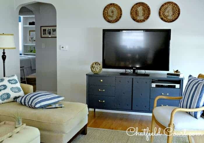 Painting A Media Cabinet | Chatfield Court.com