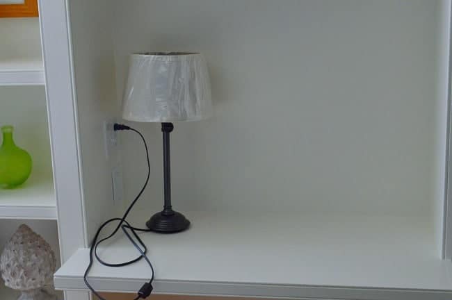 Hiding a Lamp Cord | Chatfield Court.com