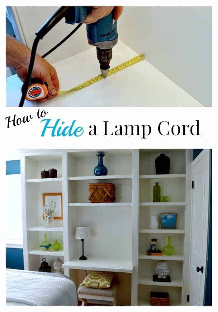 How to Hide Pesky Lamp Cords - Hi Sugarplum!