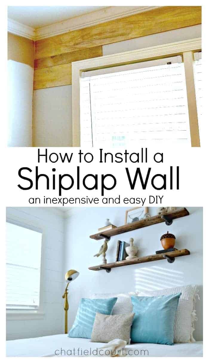 How To Install A Shiplap Wall Field Court