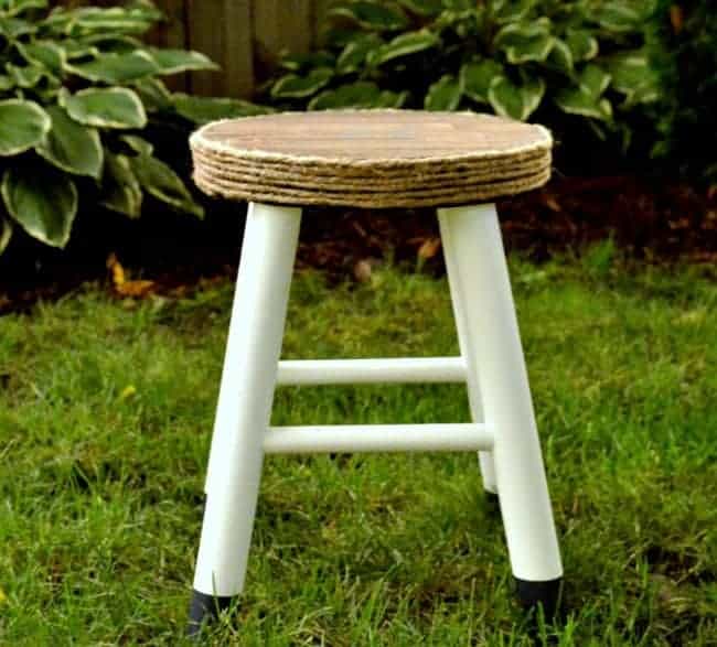 Stool Makeover | www.chatfieldcourt.com