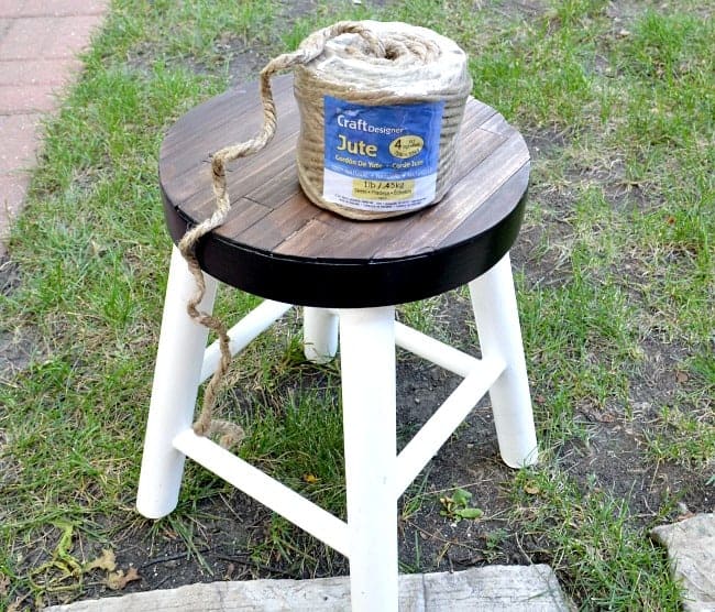 Stool Makeover | www.chatfieldcourt.com