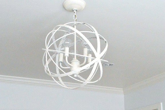 A DIY light fixture