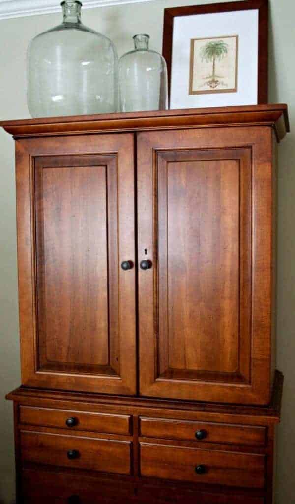 Decorate the Top of an Armoire | www.chatfieldcourt.com