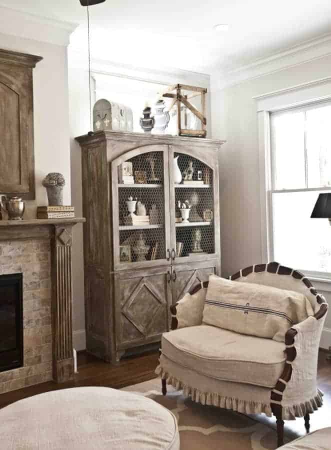 Decorate the Top of an Armoire | www.chatfieldcourt.com