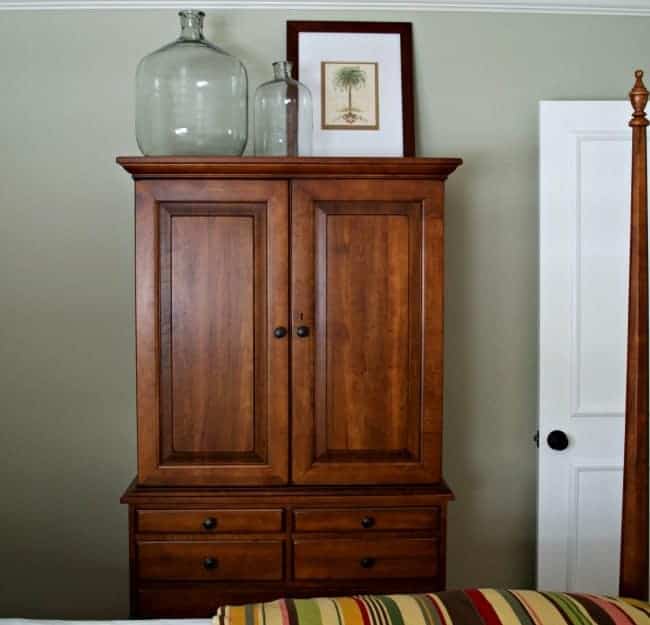 Decorate the Top of an Armoire | www.chatfieldcourt.com