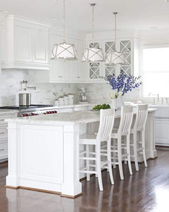 White Paint Colors for Kitchen Cabinets