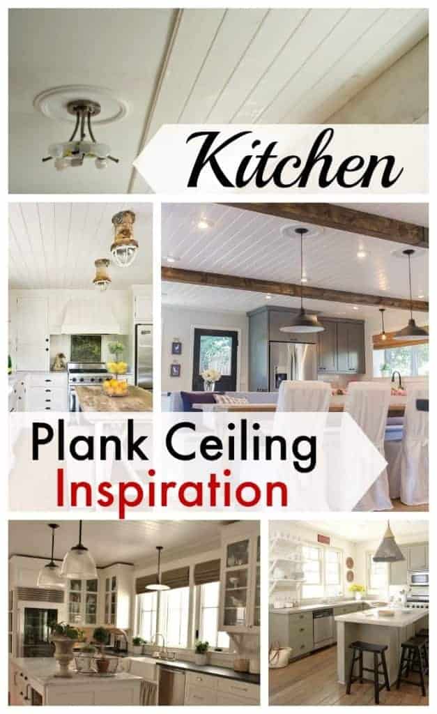 Kitchen plank ceiling inspiration. | www.chatfieldcourt.com