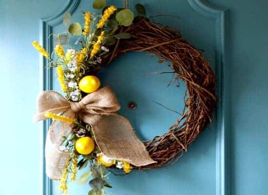 Image for DIY Spring Wreath for The Front Door