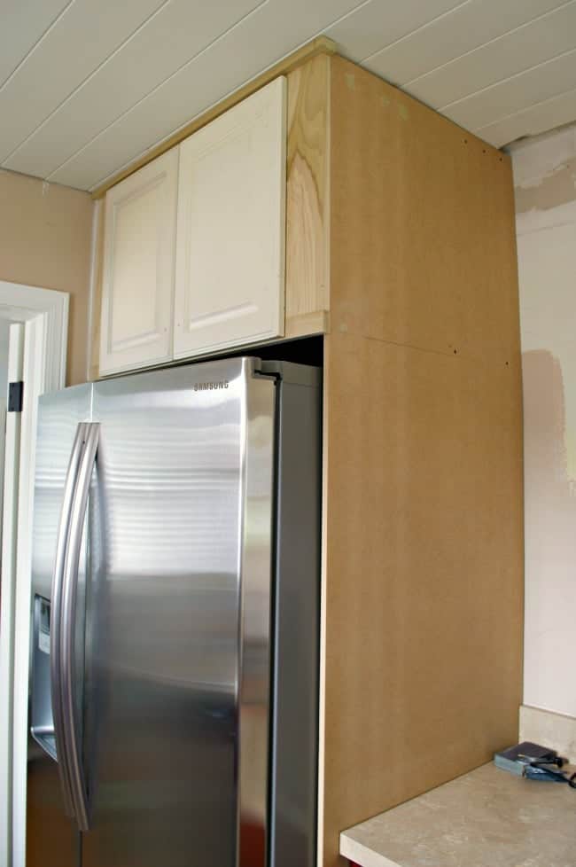 How to Build a DIY Refrigerator Cabinet