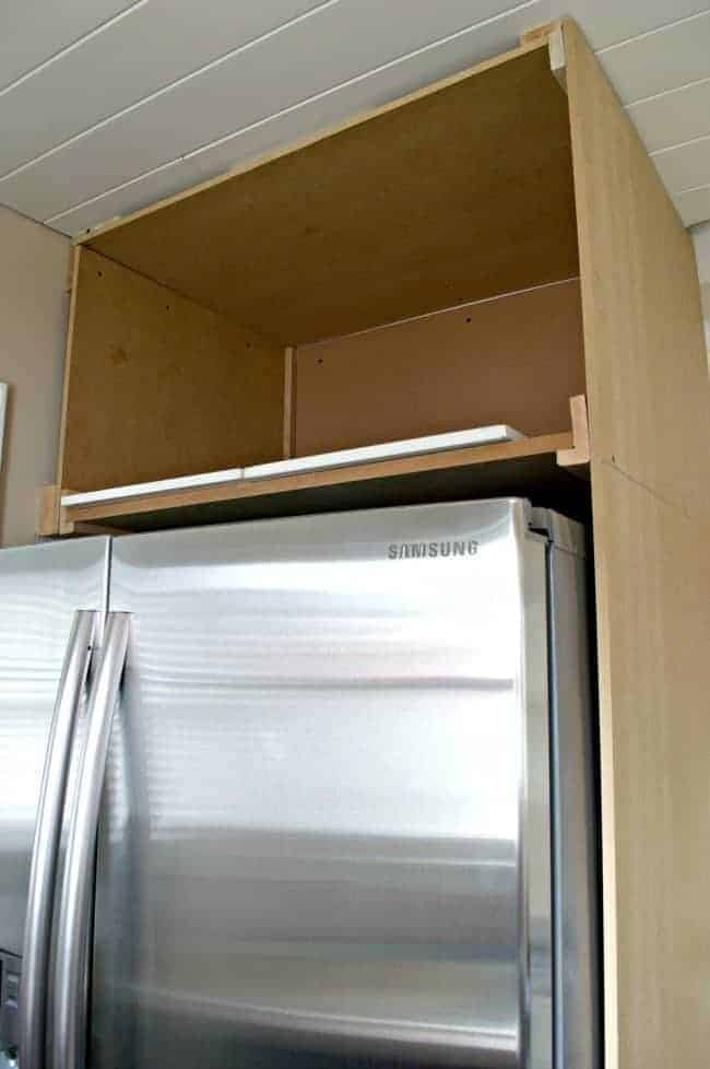 Diy Kitchen Refrigerator Cabinet - Diy (Do It Your Self)