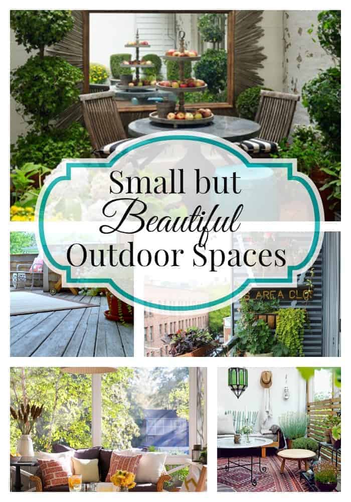 Top posts of 2015: Decorating small but beautiful outdoor spaces| www.chatfieldcourt.com