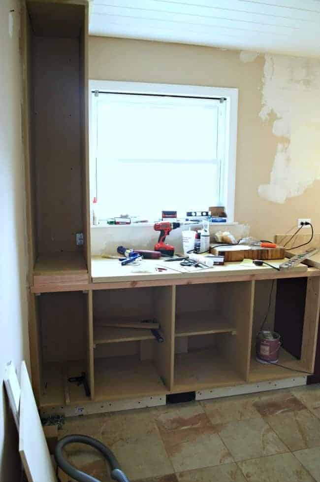 building kitchen cabinets with mdf