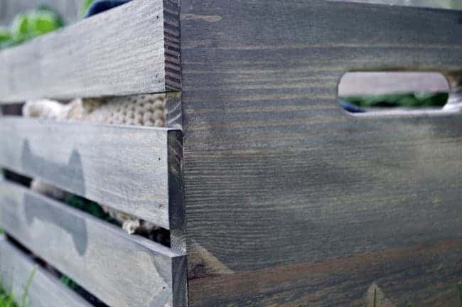 Wood crate