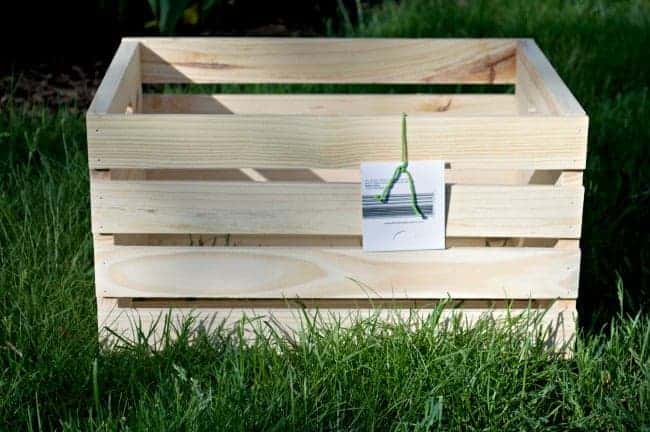 Make a New Wood Crate Look Old | www.chatfieldcourt.com