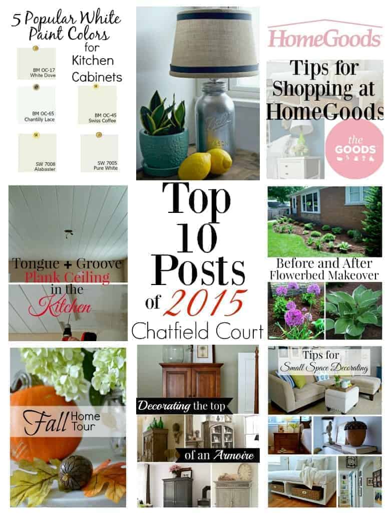 Chatfield Court top posts of 2015 | www.chatfieldcourt.com