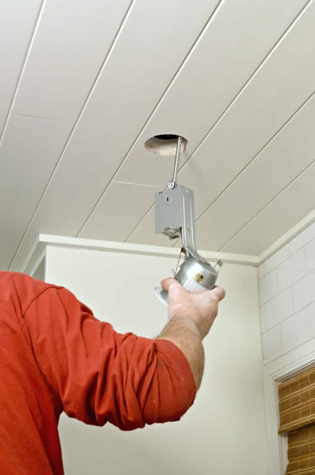 How we added LED recessed lighting to a small, dark kitchen. | www.chatfieldcourt.com