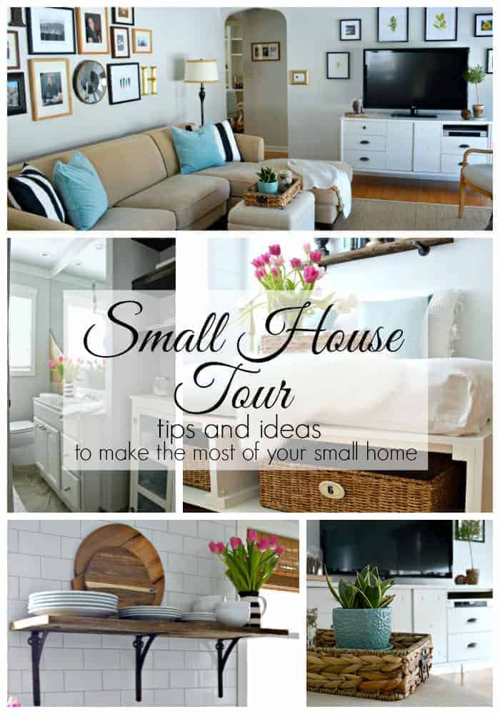 A small house tour with tons of tips and ideas to make the most of your small home. | www.chatfieldcourt.com