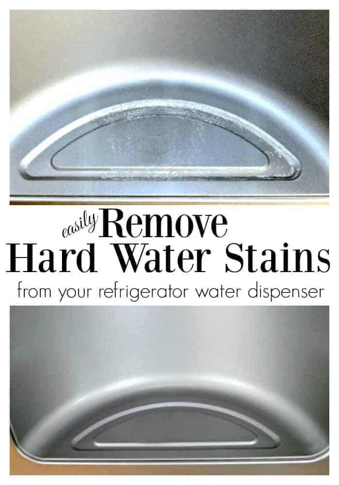 HOW TO REMOVE HARD WATER STAINS