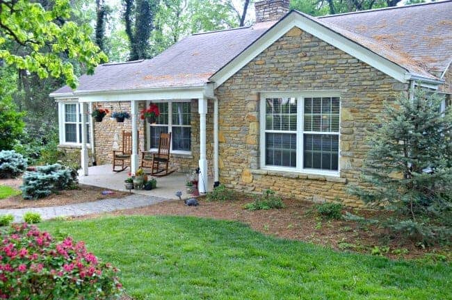 A tour of our new house in North Carolina, a stone cottage that was built in 1946. www.chatfieldcourt.com