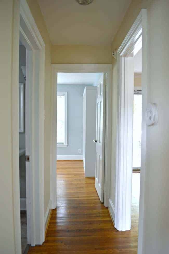 Small hallway decorating ideas. Before pics. 