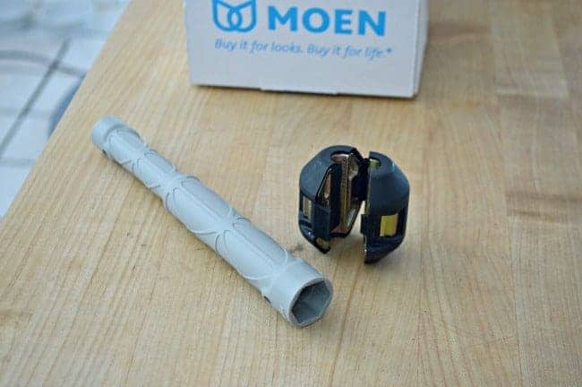 A new kitchen faucet and soap dispenser by Moen. www.chatfieldcourt.com