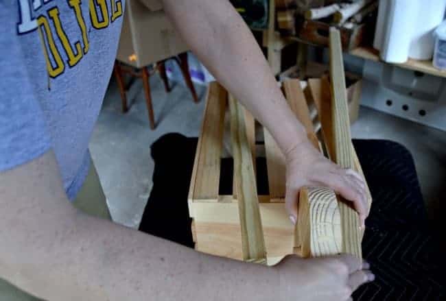 The Home Depot DIH Workshop - Rustic Wheelbarrow assembly