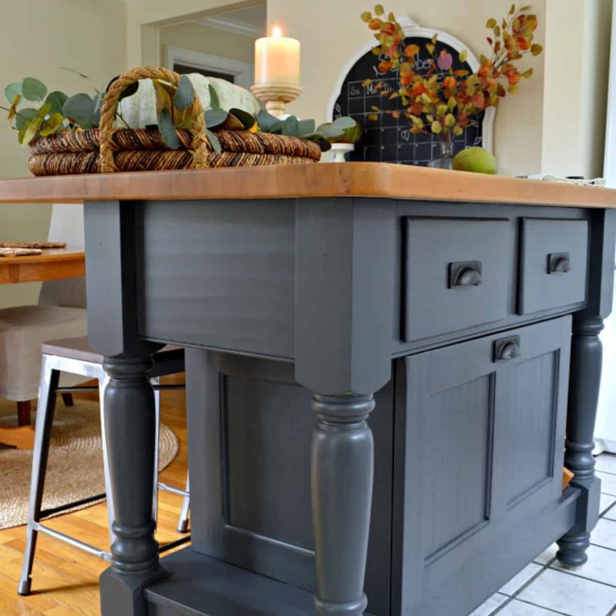 Painting a Kitchen Island