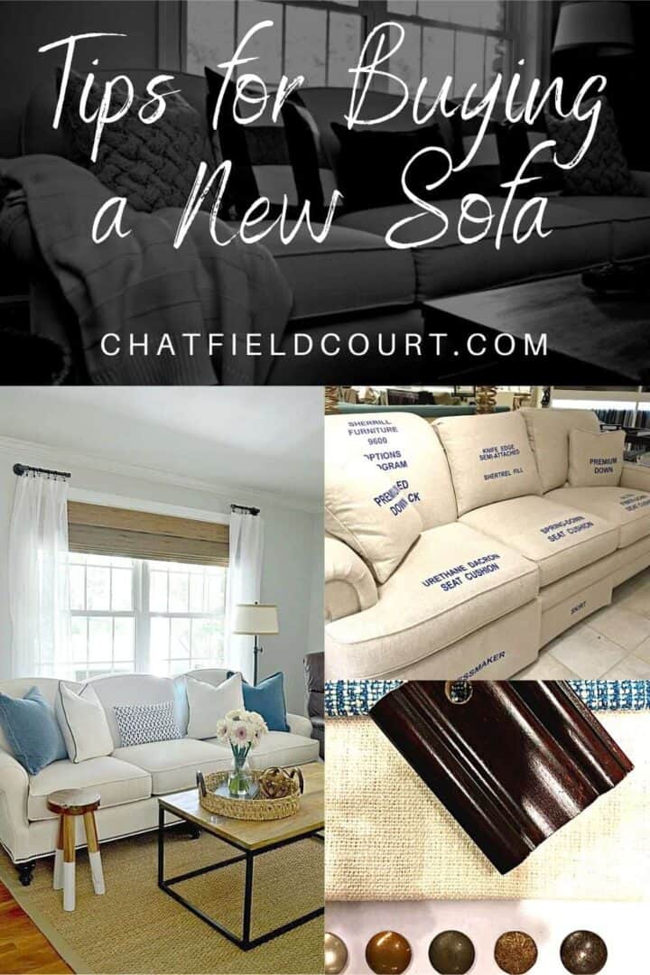 Tips For Ing A New Sofa Chatfield