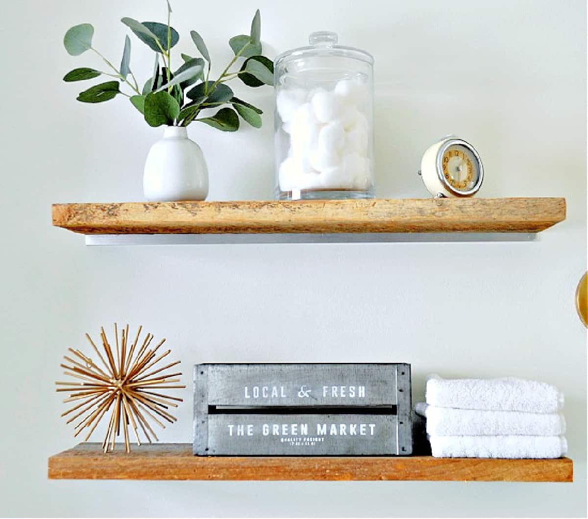 Diy Floating Shelves Bathroom