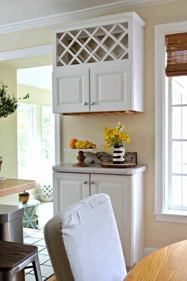 kitchen-shelves Kitchen cabinet and wine storage
