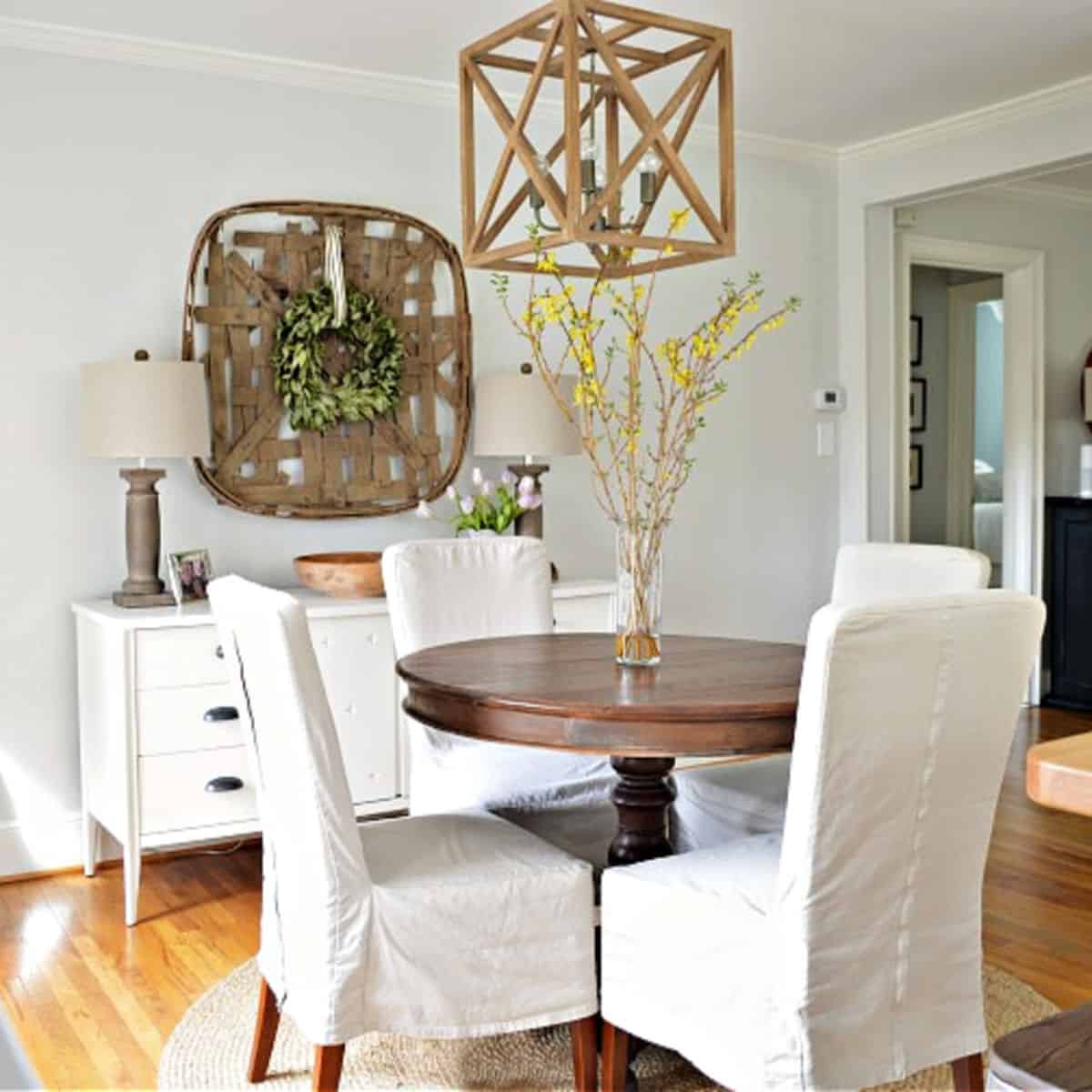 Dining Room Makeover on a Budget