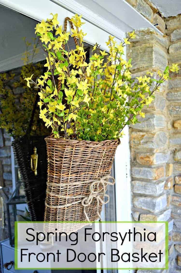 Easy Spring Front Door Basket · Chatfield Court