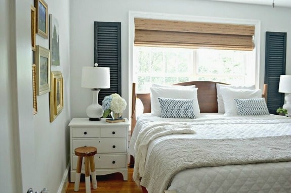 Easy Way to Reuse Old Wooden Shutters