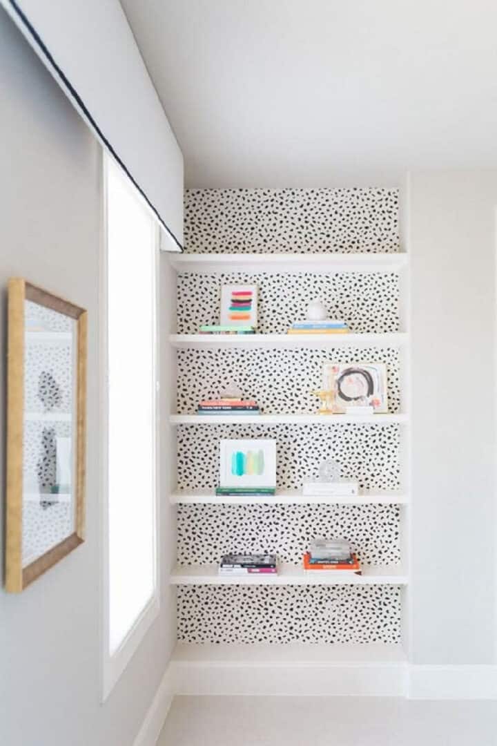 Small Space Big Design  The Bold Closet Trend Plus Sara Reveals Her  Master Closet Wallpaper  Emily Henderson