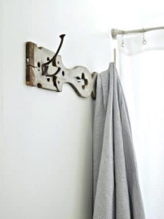 DIY Towel Holder For The Bathroom Story