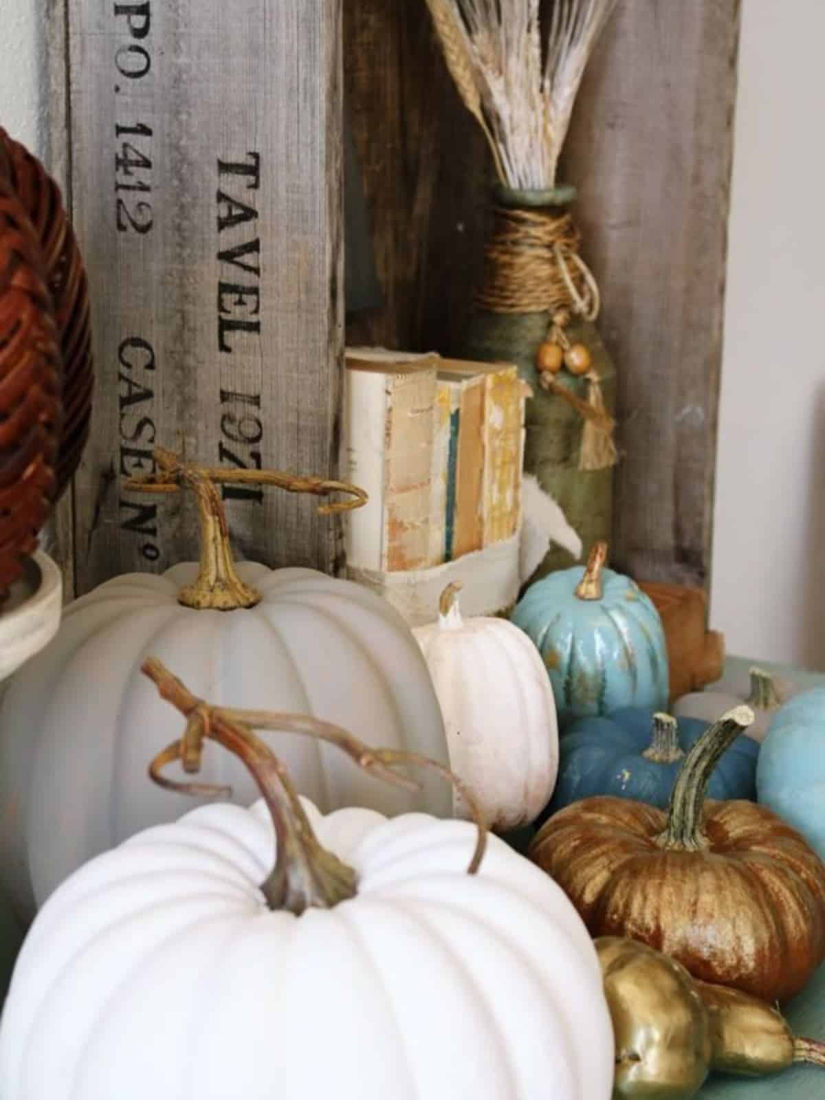 painted pumpkins