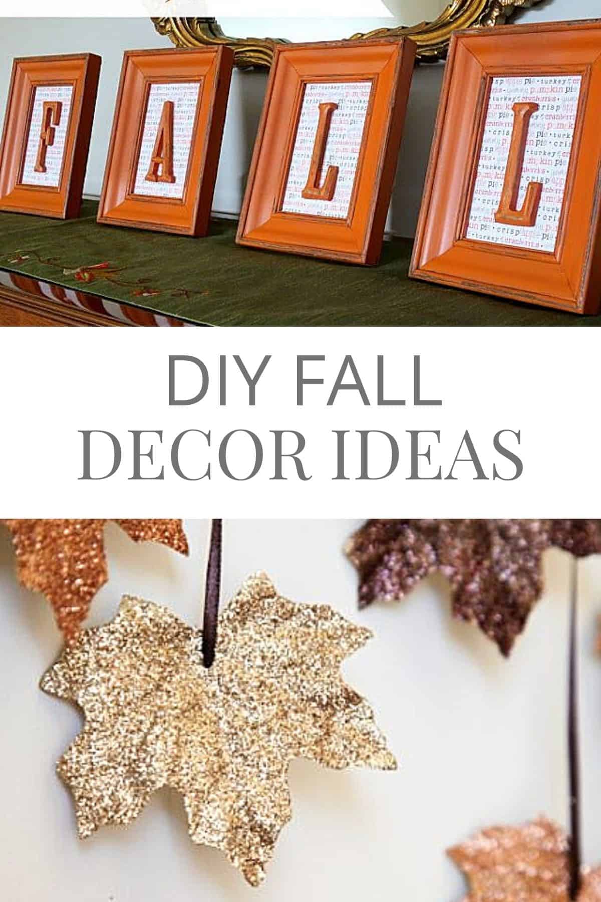 DIY fall decor ideas