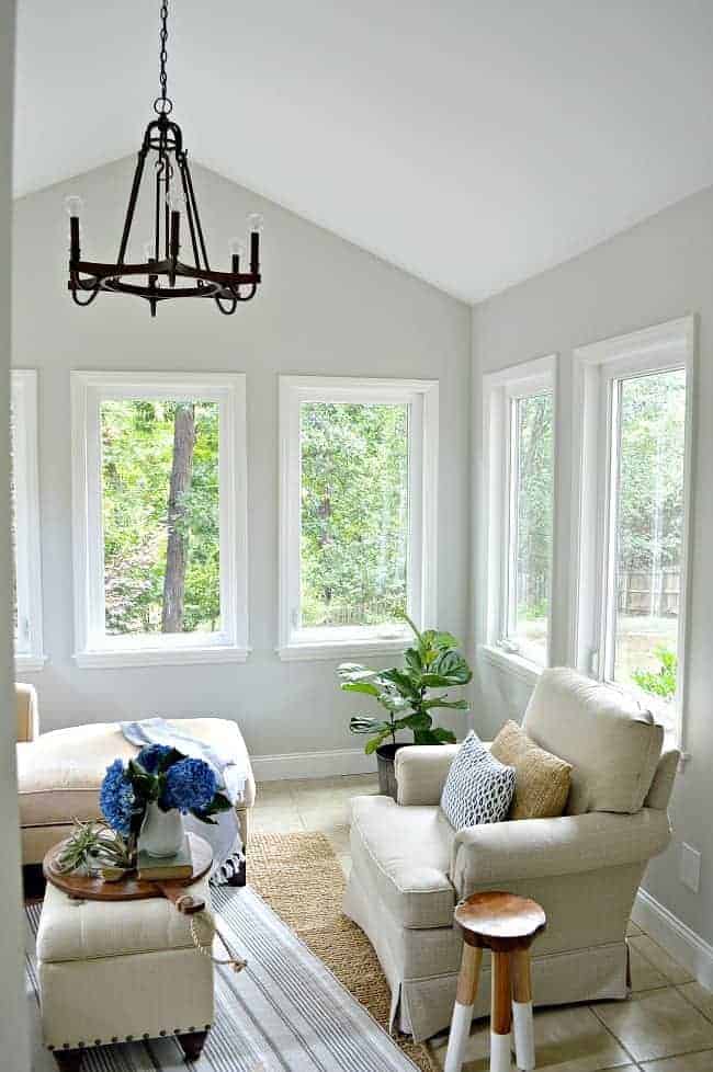 Small Sunroom Decorating Ideas Budget Leadersrooms