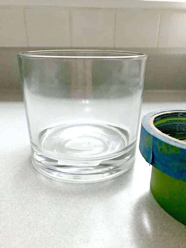 DIY Spray Paint Glass Vase